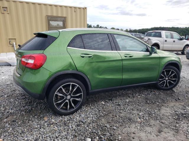  MERCEDES-BENZ GLA-CLASS 2016 Зеленый