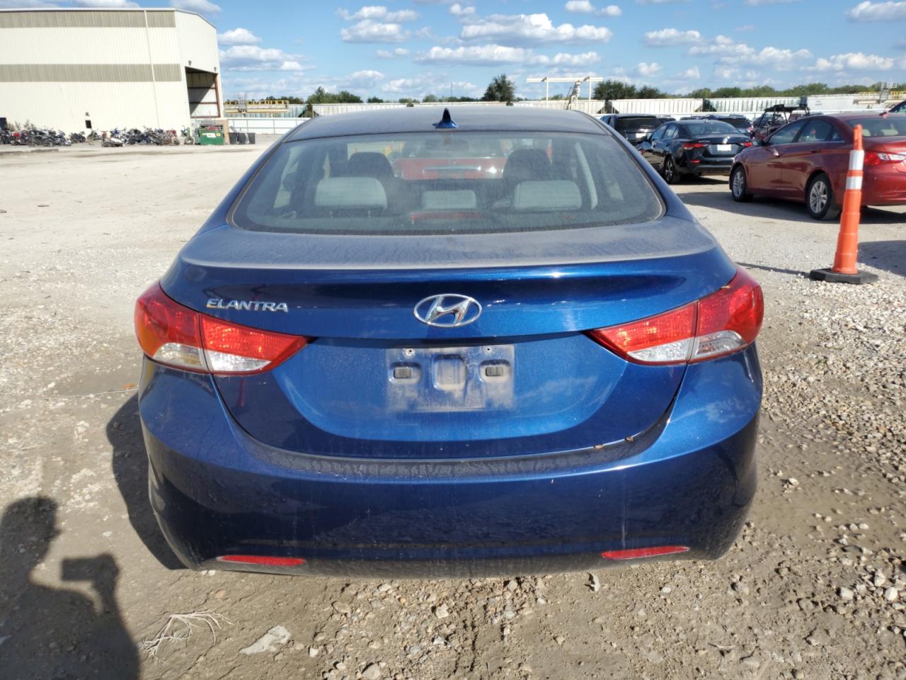 KMHDH4AE3DU536110 2013 Hyundai Elantra Gls