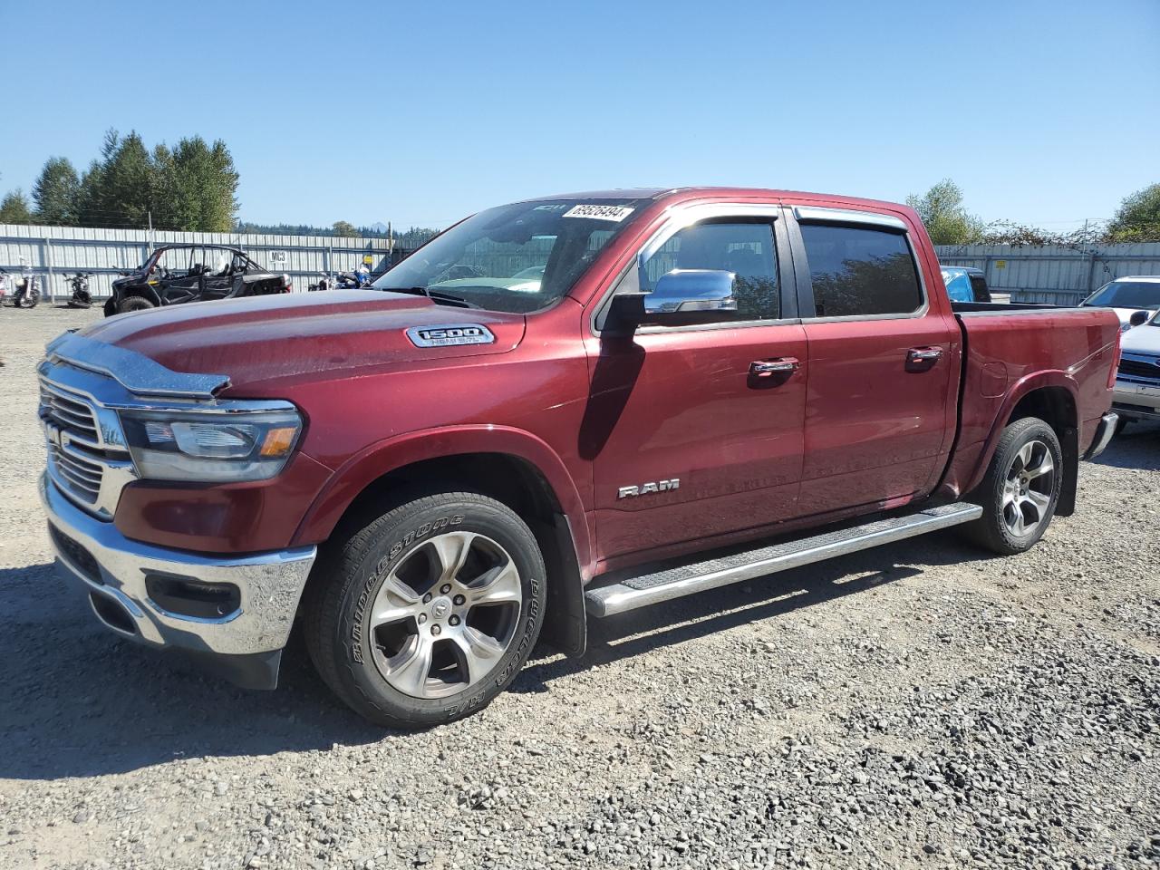 2019 Ram 1500 Laramie VIN: 1C6SRFJT4KN502131 Lot: 69526494