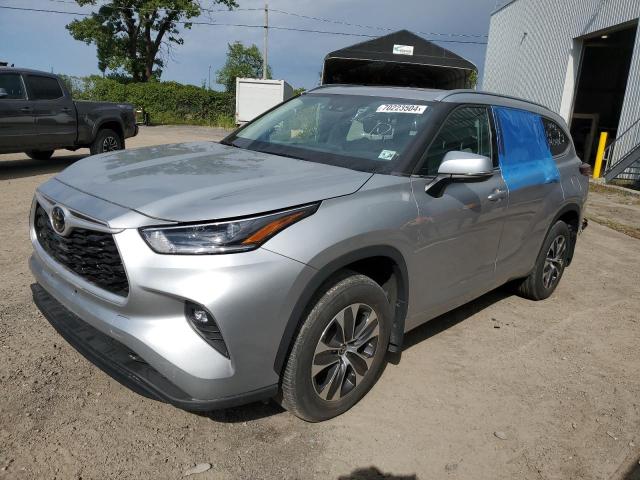 2021 TOYOTA HIGHLANDER XLE for sale at Copart QC - MONTREAL