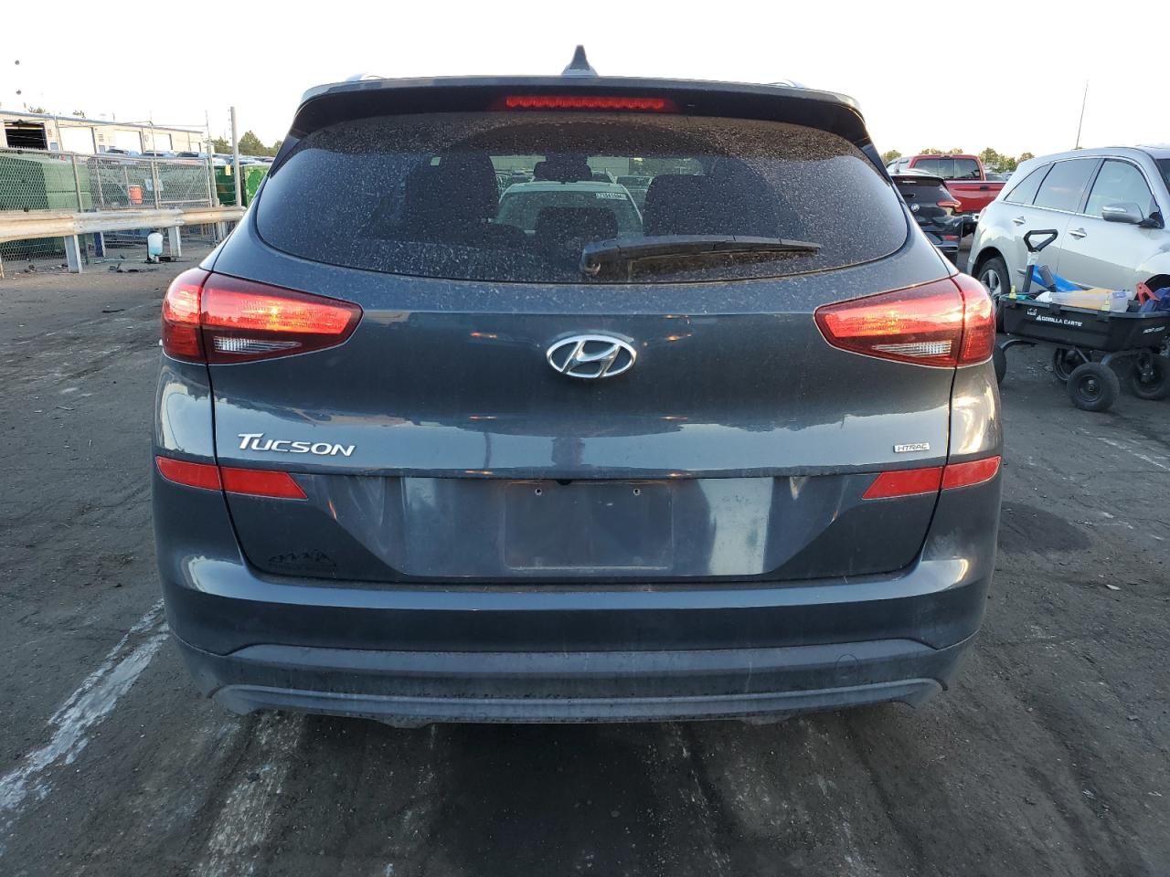 2021 Hyundai Tucson Limited VIN: KM8J3CA43MU292011 Lot: 71756404