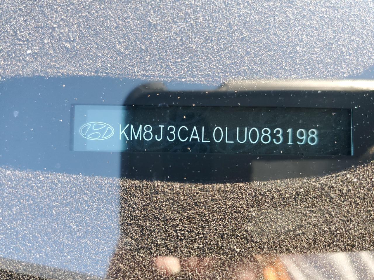 KM8J3CAL0LU083198 2020 Hyundai Tucson Limited