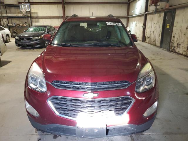  CHEVROLET EQUINOX 2017 Czerwony