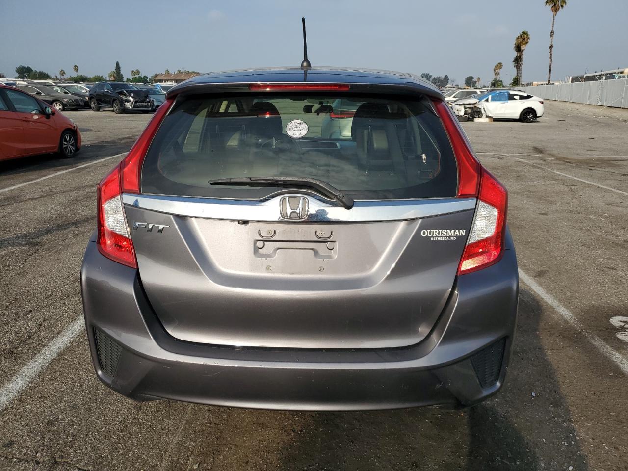 2016 Honda Fit Ex VIN: JHMGK5H70GX039839 Lot: 72370684