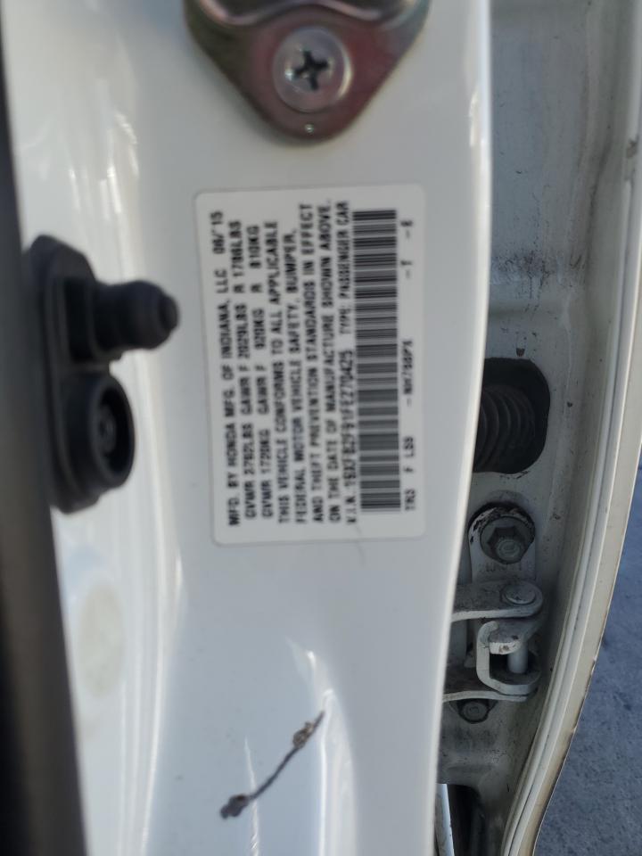 19XFB2F91FE270425 2015 Honda Civic Exl 19XFB2F91FE270425 2015 Honda Civic Exl