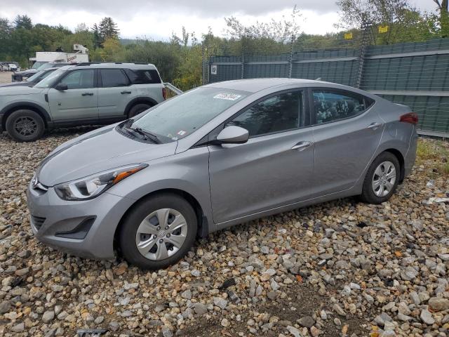 2016 Hyundai Elantra Se на продаже в Candia, NH - Stripped