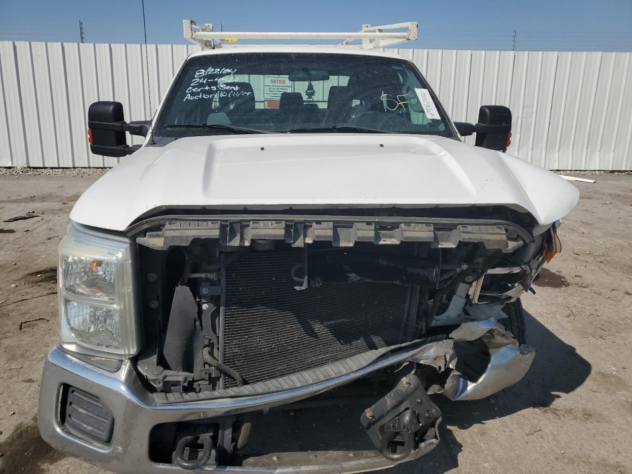 1FT7W2A68FEB96664 2015 Ford F250 Super Duty