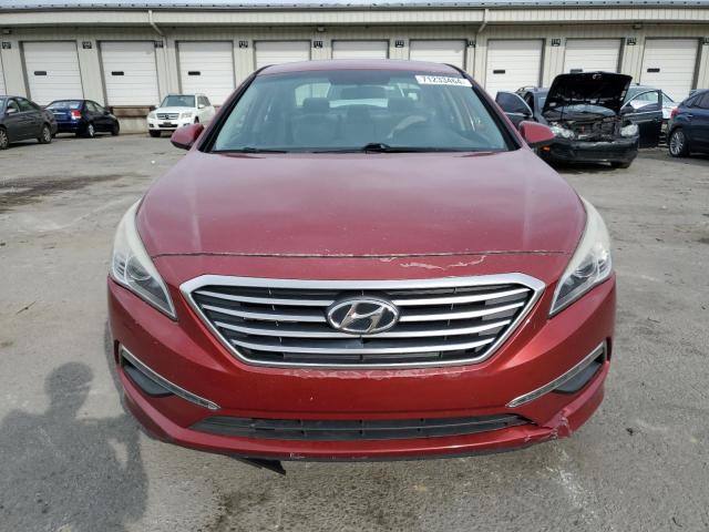  HYUNDAI SONATA 2015 Бордовый