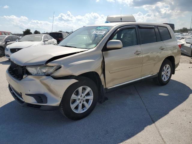  TOYOTA HIGHLANDER 2012 tan