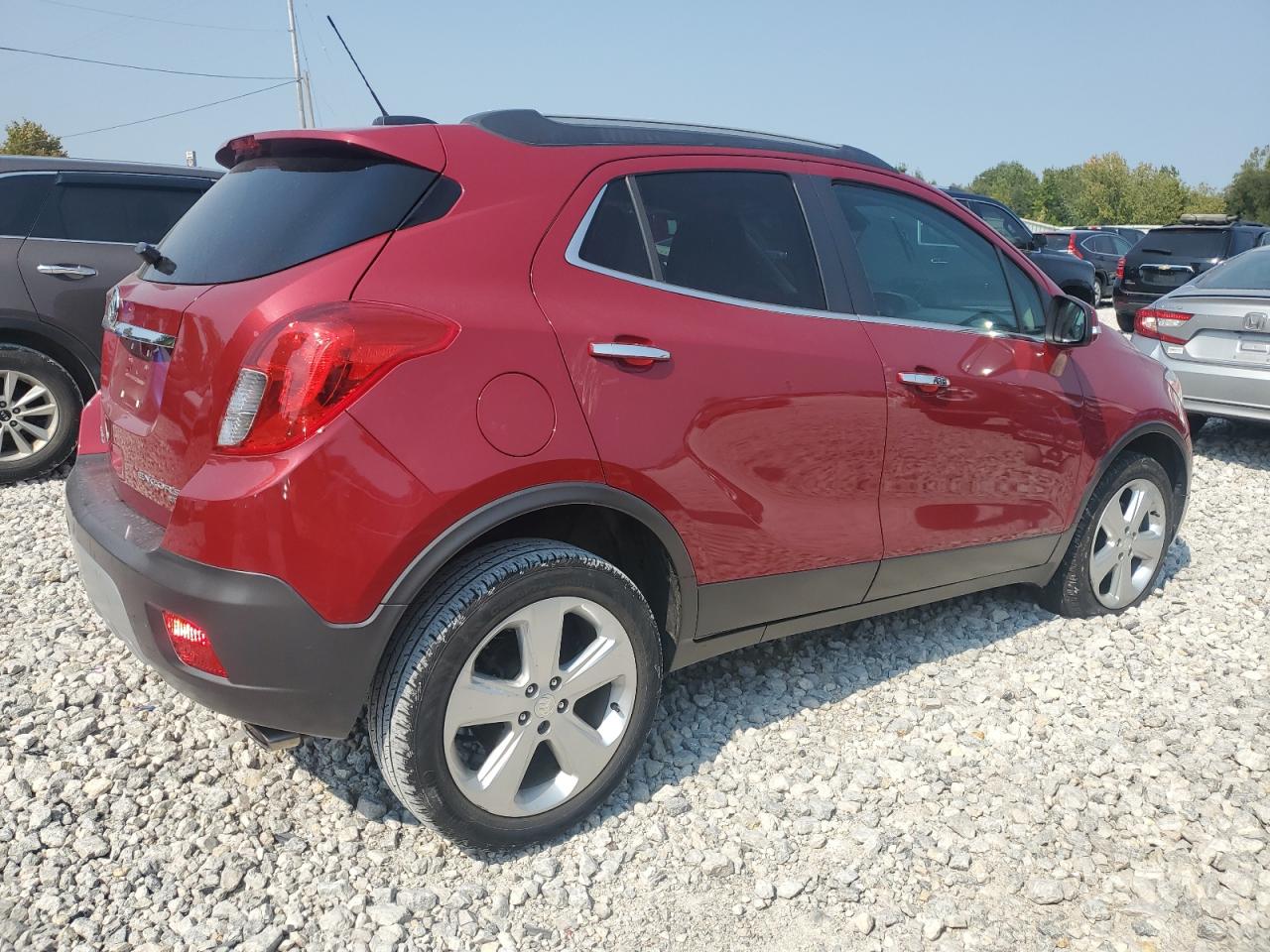 2015 BUICK ENCORE with FRONT END damage, VIN KL4CJFSB1FB094585