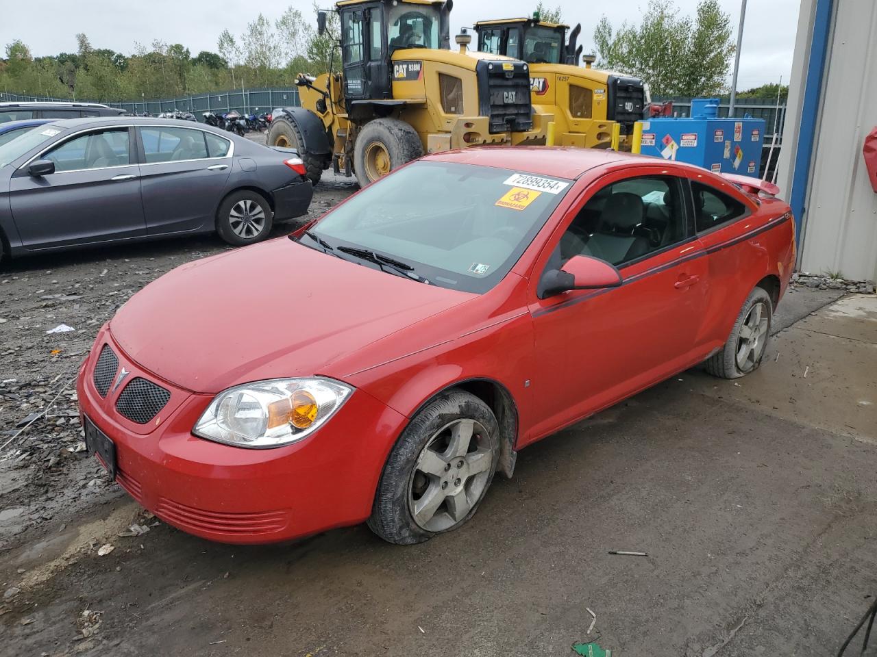 2008 Pontiac G5 VIN: 1G2AL18F987182444 Lot: 72899354