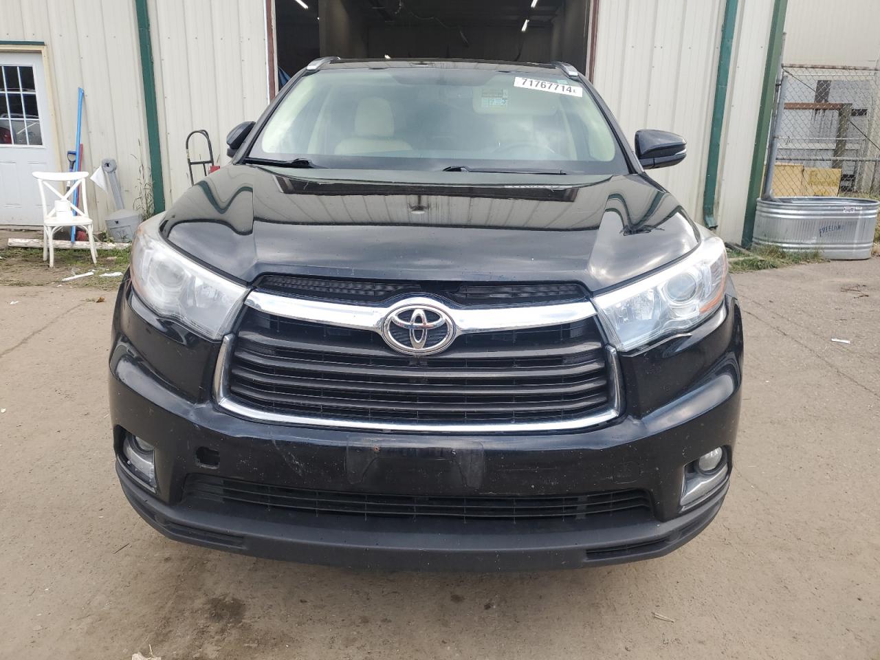 2015 Toyota Highlander Limited VIN: 5TDDKRFH3FS097097 Lot: 71767714