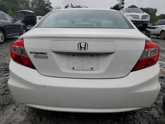  HONDA CIVIC 2012 White