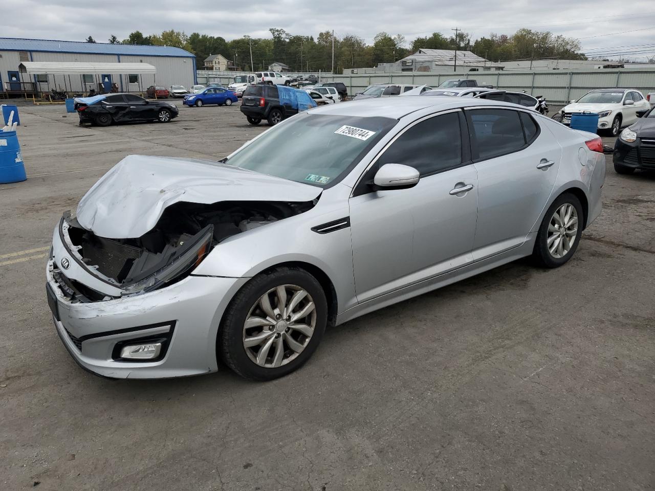 VIN 5XXGM4A72FG474738 2015 KIA OPTIMA no.1