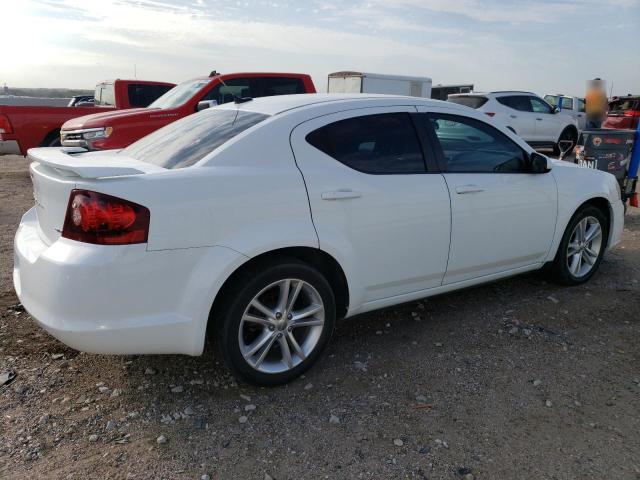 Sedans DODGE AVENGER 2014 White