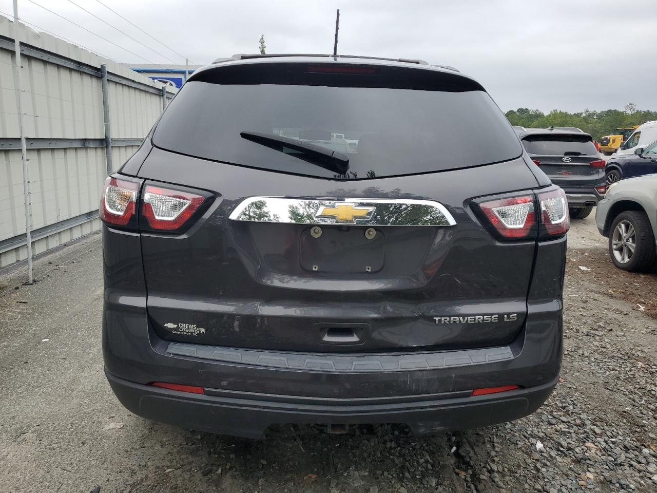 VIN 1GNKRFED3EJ353953 2014 CHEVROLET TRAVERSE no.6