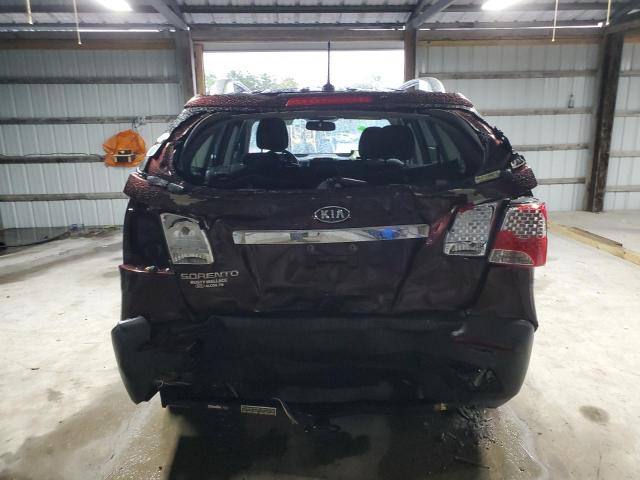 Parquets KIA SORENTO 2012 Burgundy