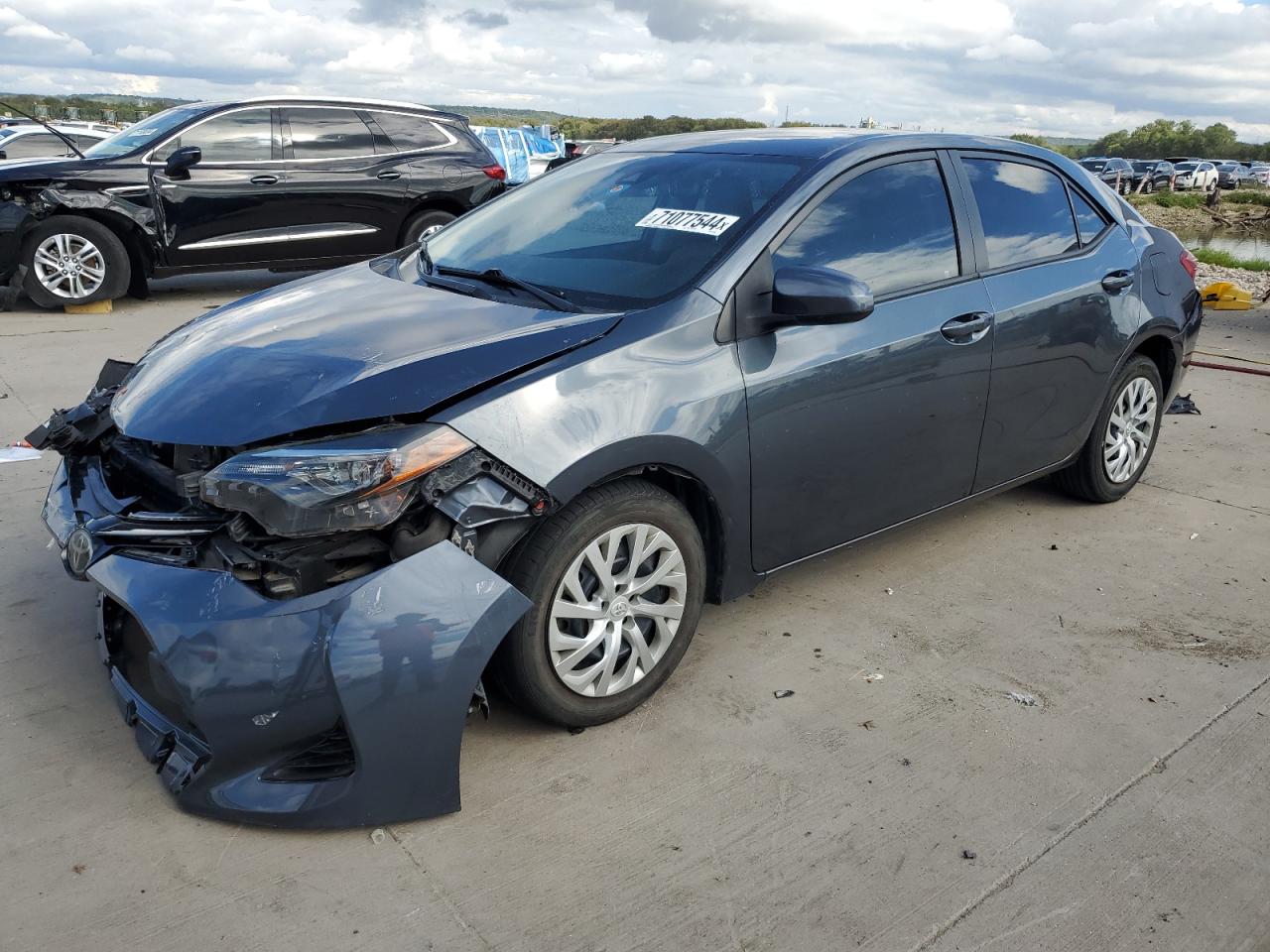 2018 Toyota Corolla L VIN: 2T1BURHE8JC070130 Lot: 71077544