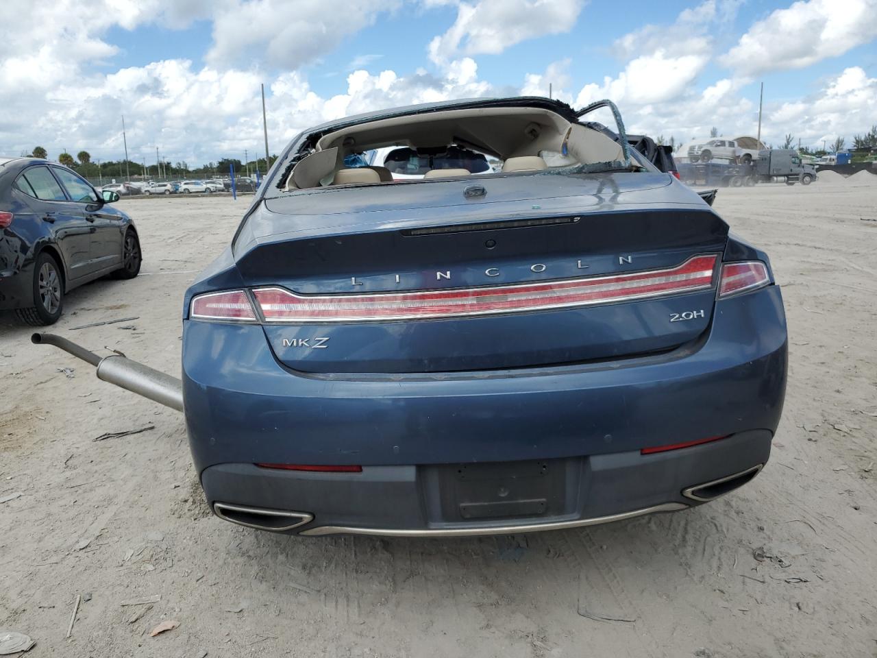 2019 Lincoln Mkz Reserve I VIN: 3LN6L5LU8KR633700 Lot: 72797084