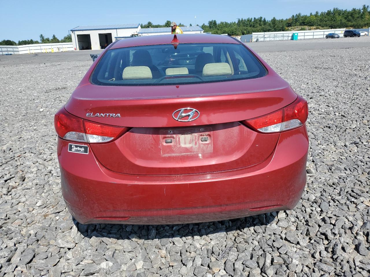 2013 Hyundai Elantra Gls VIN: KMHDH4AE2DU488907 Lot: 71272284