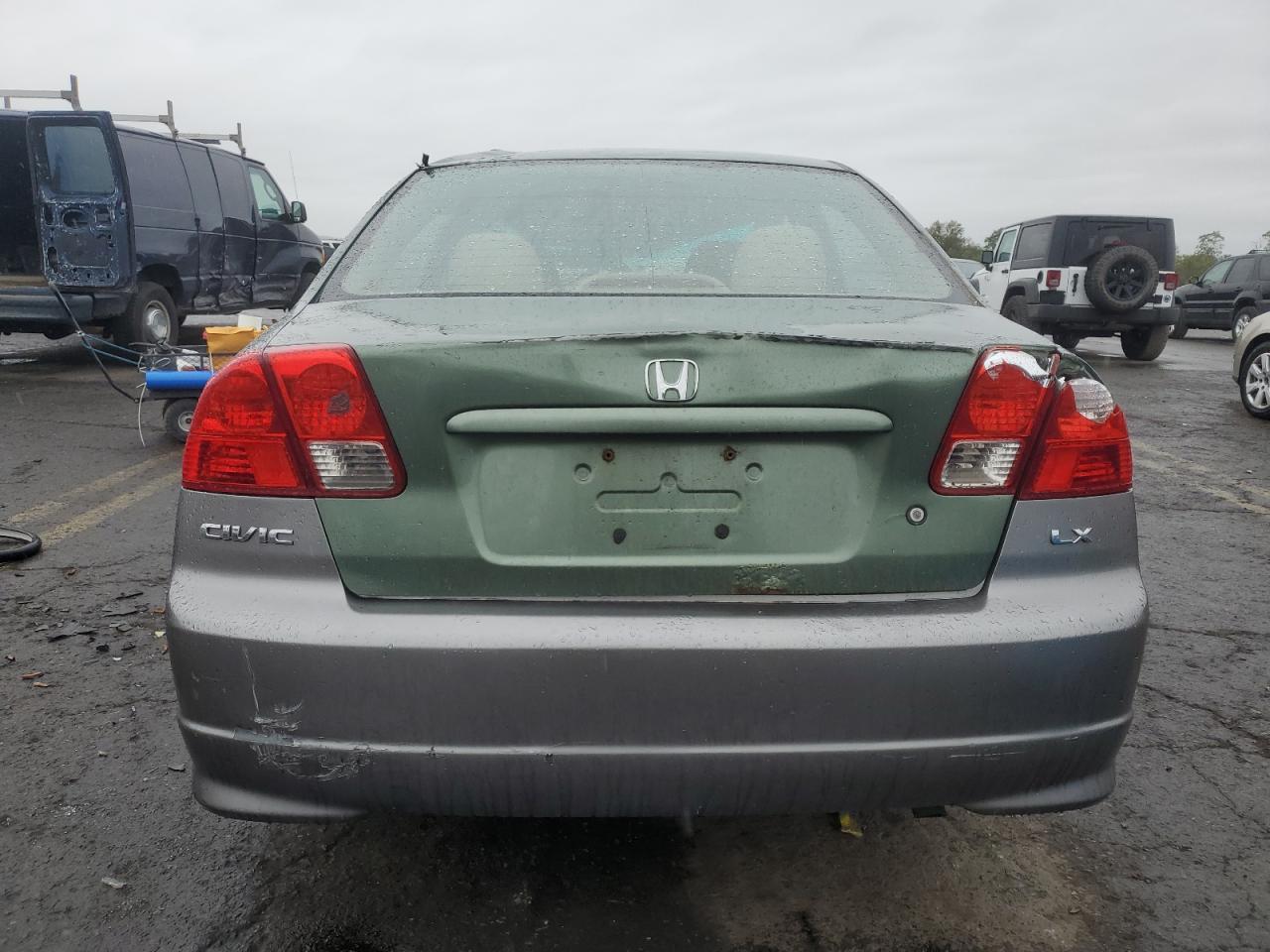 2004 Honda Civic Lx VIN: 2HGES16584H612832 Lot: 72888654