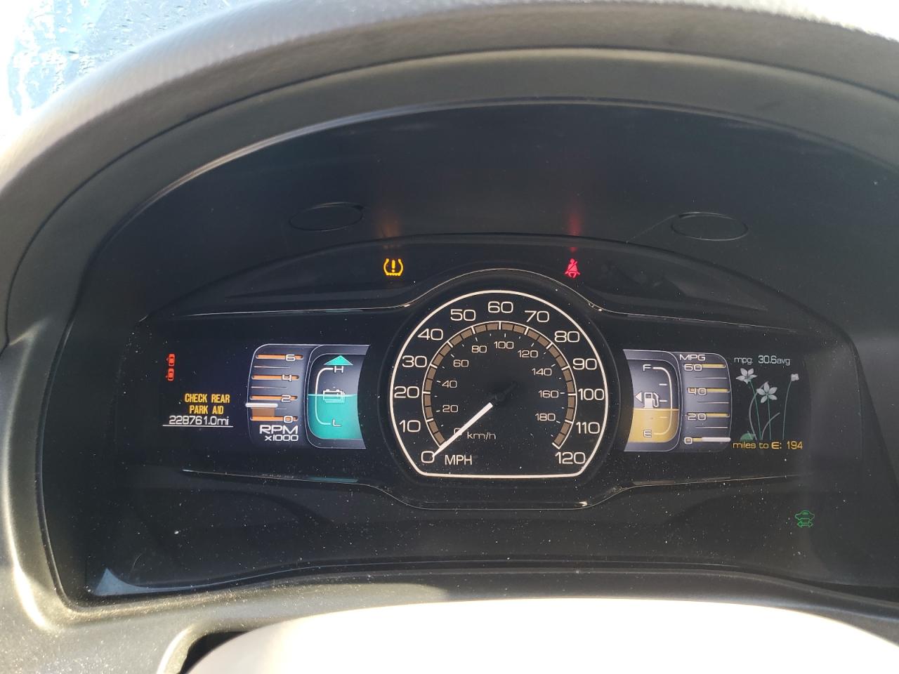 2012 Lincoln Mkz Hybrid VIN: 3LNDL2L36CR831447 Lot: 70637844