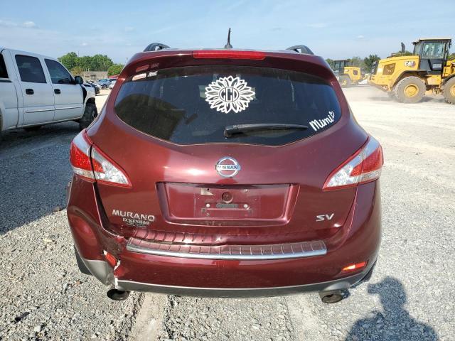  NISSAN MURANO 2012 Бордовий