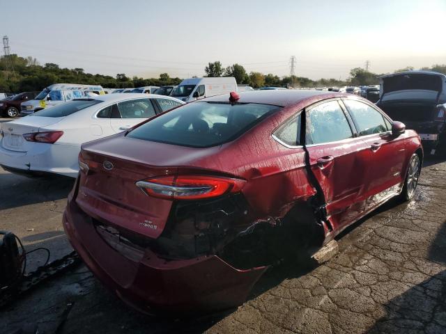  FORD FUSION 2019 Czerwony