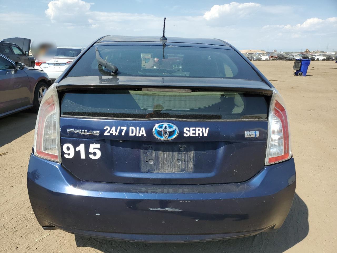 2014 Toyota Prius VIN: JTDKN3DU8E0366529 Lot: 60282414