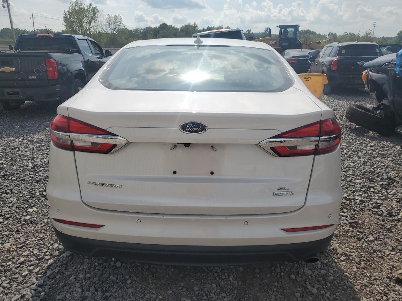 2019 Ford Fusion Se VIN: 3FA6P0HD4KR126948 Lot: 68991304