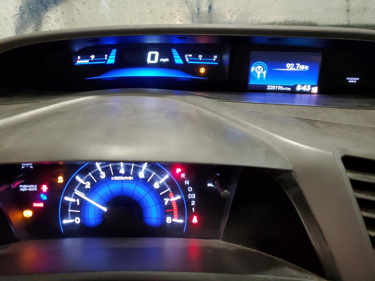 2HGFB2F58CH533167 2012 Honda Civic Lx