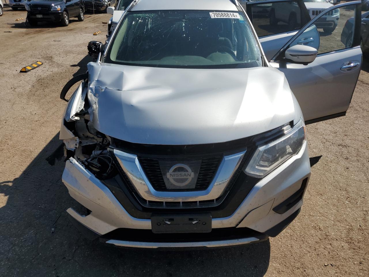 2017 Nissan Rogue S VIN: KNMAT2MV7HP578872 Lot: 70588814