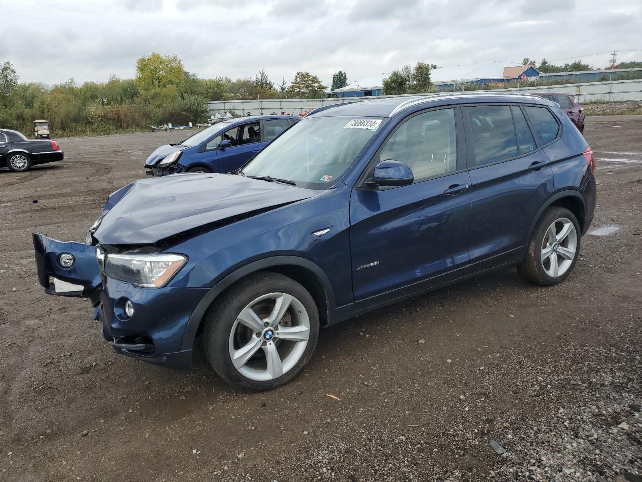 VIN 5UXWX9C58H0T02406 2017 BMW X3 no.1