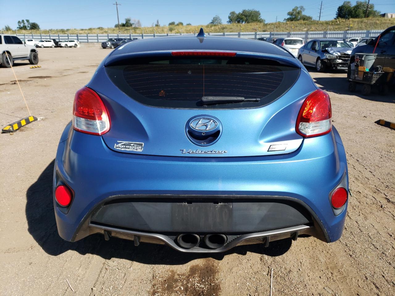 2016 Hyundai Veloster Turbo VIN: KMHTC6AE7GU252683 Lot: 72842164