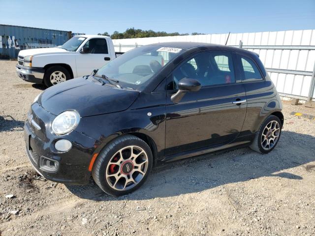  FIAT 500 2015 Черный