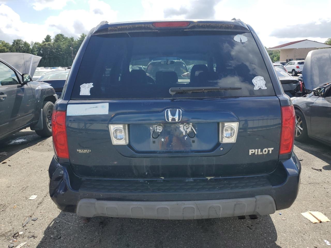 2004 Honda Pilot Ex VIN: 2HKYF18414H516858 Lot: 70196644