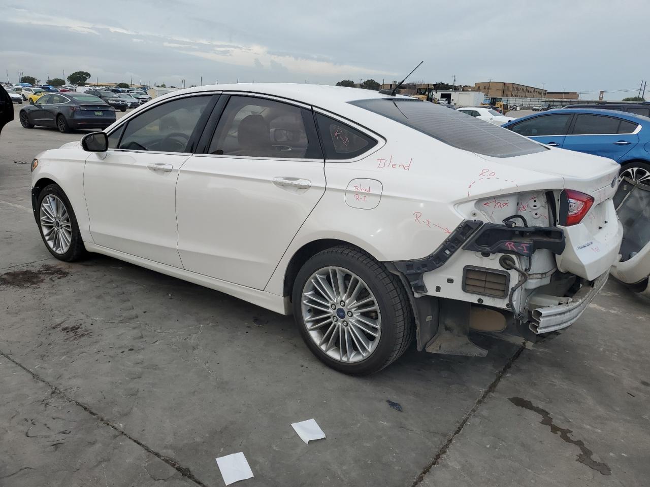 3FA6P0HD8FR244183 2015 FORD FUSION - Image 2