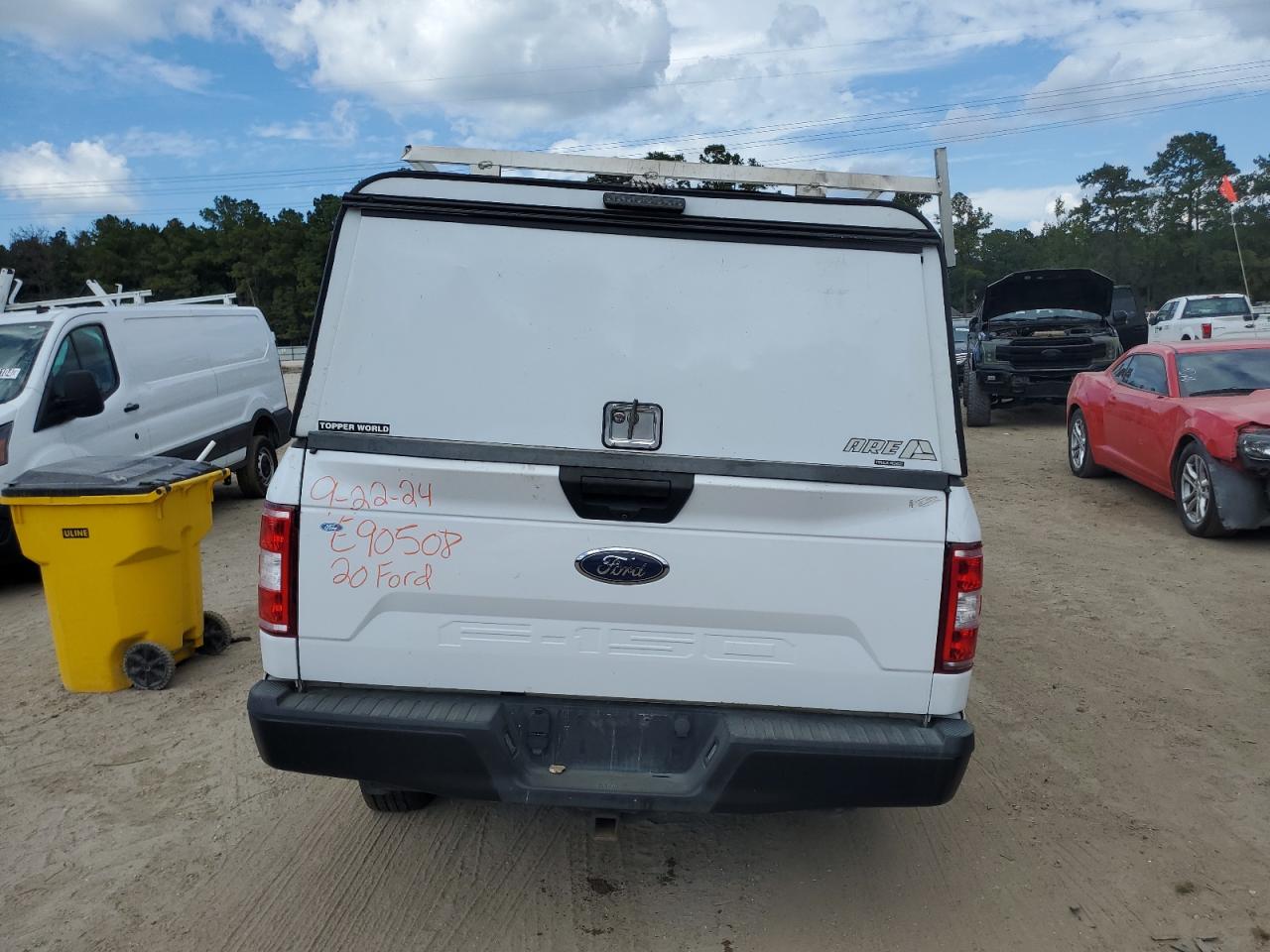 2020 Ford F150 VIN: 1FTMF1CB1LKE90508 Lot: 73015644