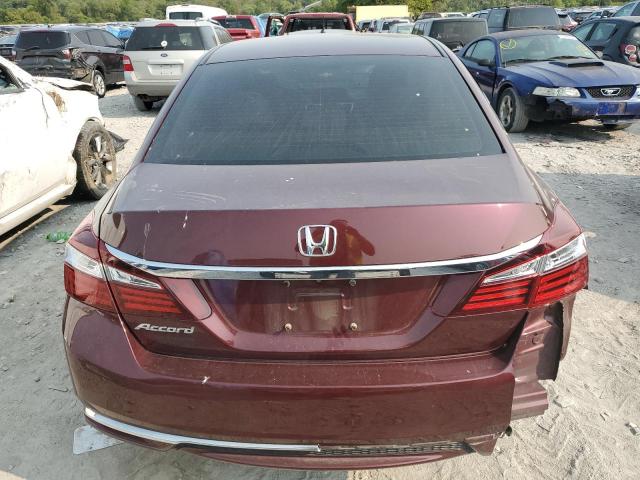 Sedans HONDA ACCORD 2017 Bordowy