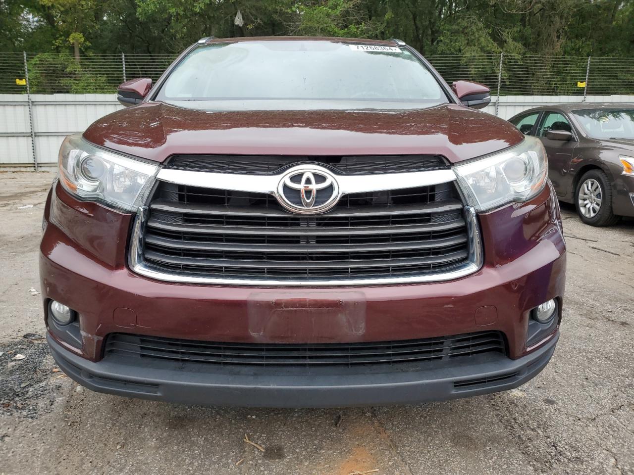 VIN 5TDJKRFH3GS236858 2016 TOYOTA HIGHLANDER no.5