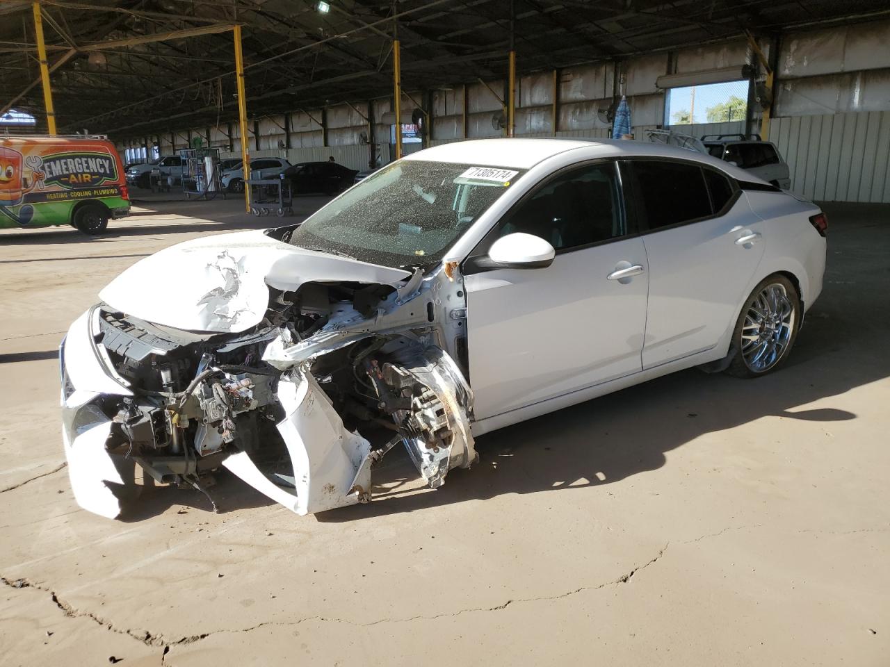 2021 Nissan Sentra Sv VIN: 3N1AB8CV8MY230243 Lot: 71305174