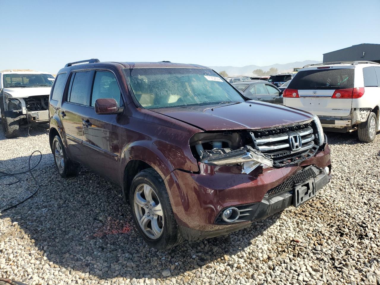 VIN 5FNYF4H51DB021729 2013 HONDA PILOT no.4