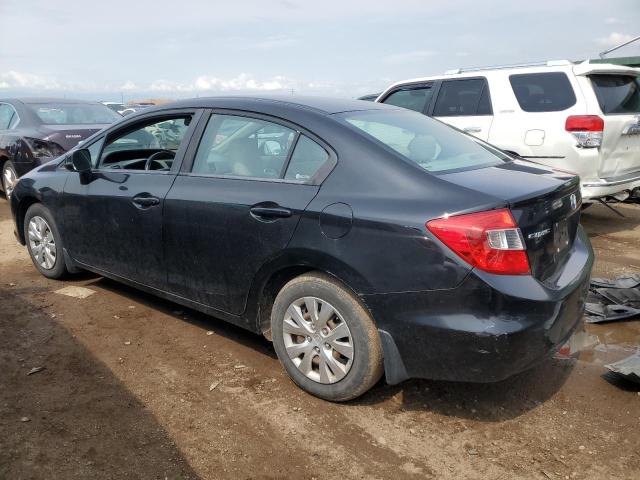 Sedans HONDA CIVIC 2012 Black