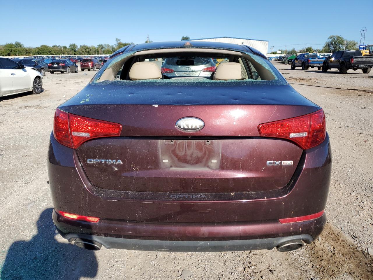 2013 Kia Optima Ex VIN: 5XXGN4A71DG101040 Lot: 73458574