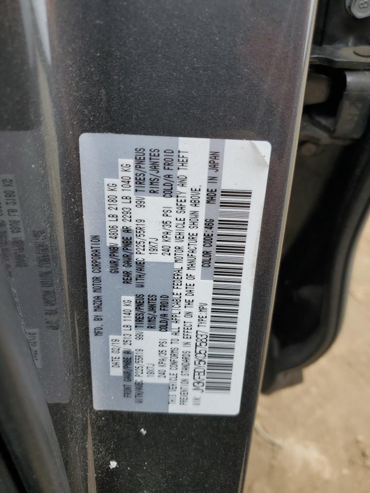 JM3KFBDY5K0575837 2019 Mazda Cx-5 Grand Touring Reserve