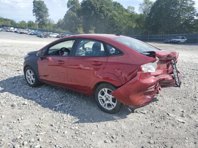 Sedans FORD FIESTA 2016 Burgundy