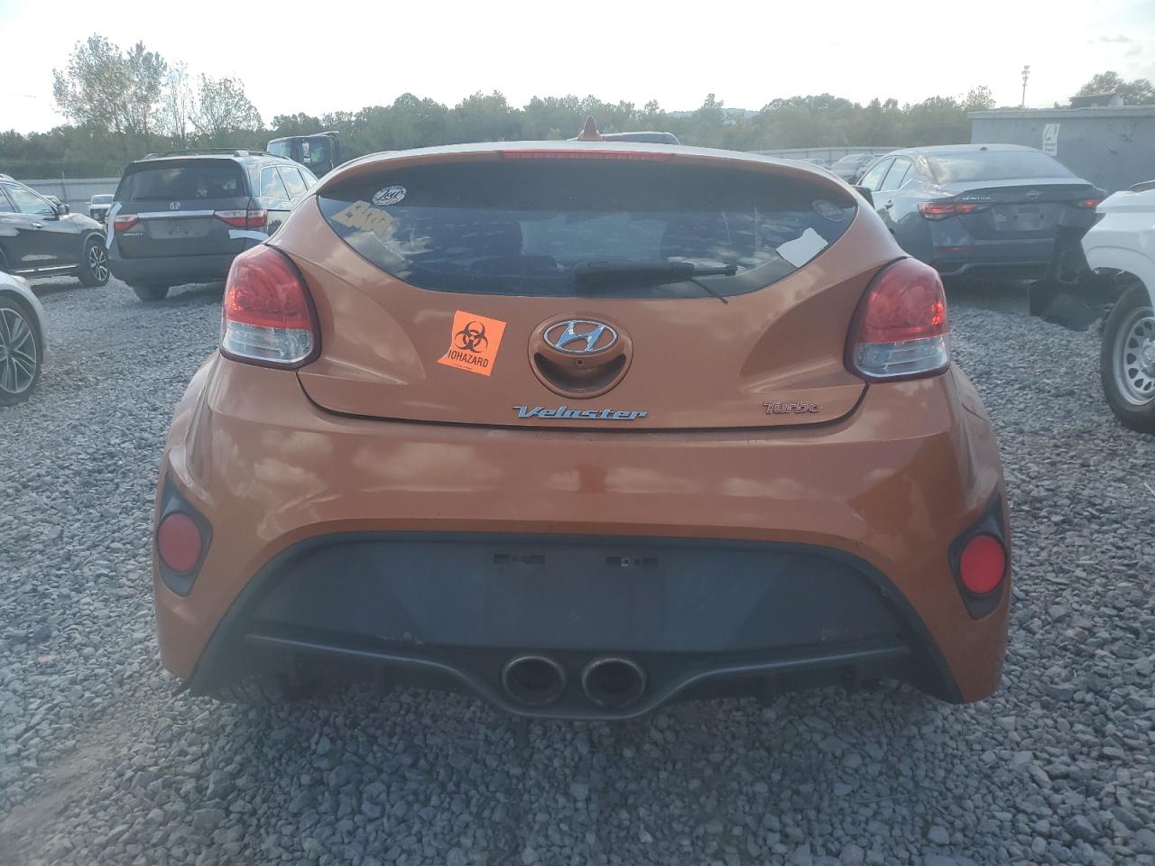 KMHTC6AE6FU244430 2015 Hyundai Veloster Turbo