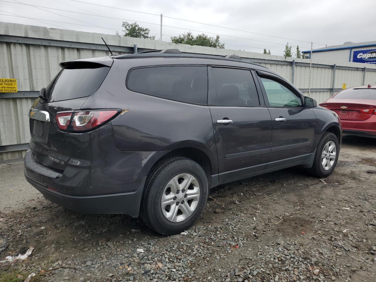 VIN 1GNKRFED3EJ353953 2014 CHEVROLET TRAVERSE no.3