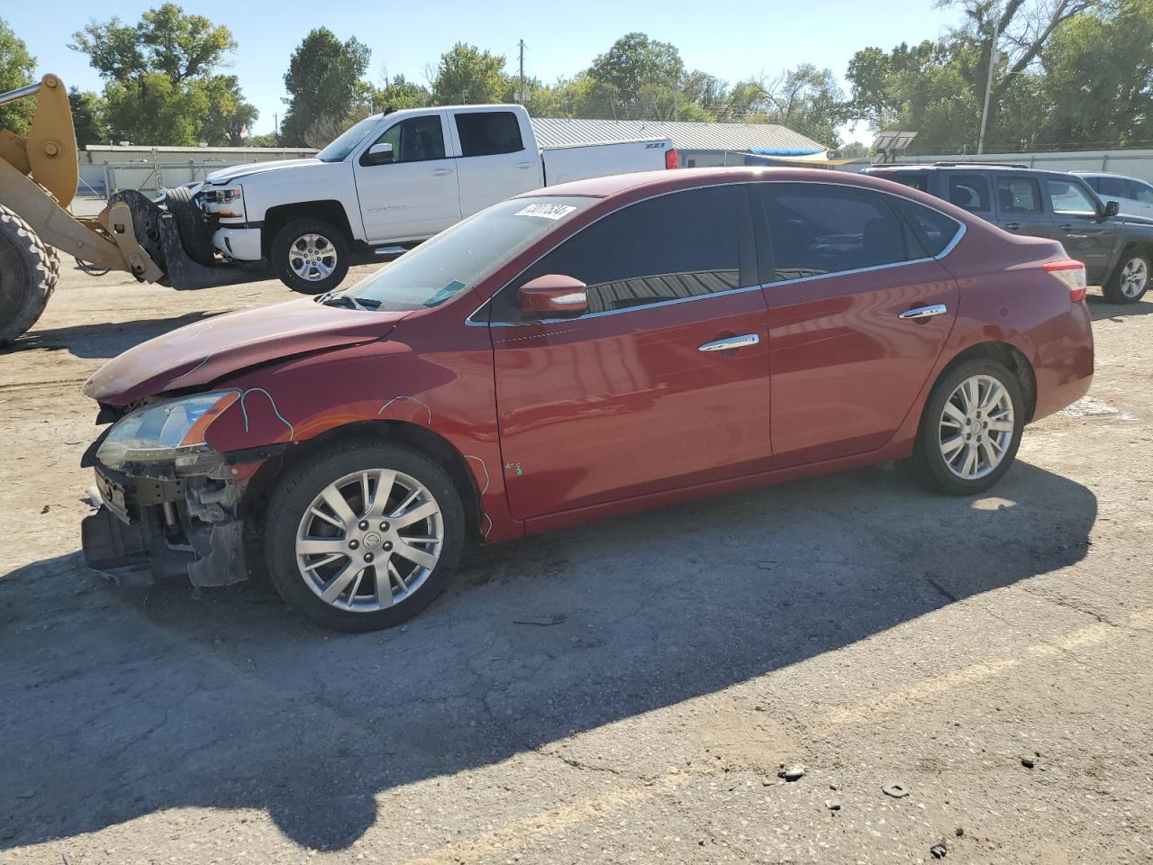 VIN 3N1AB7APXDL699166 2013 NISSAN SENTRA no.1