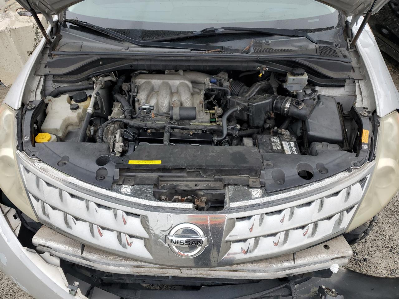 2006 Nissan Murano Sl VIN: JN8AZ08W76W503103 Lot: 57026955